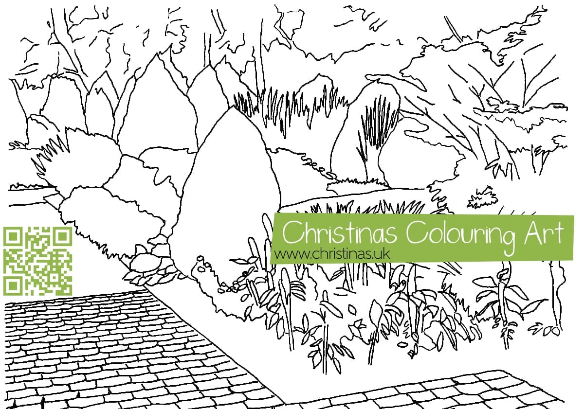 Download Colouring Page Garden